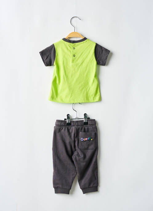 Ensemble de sport col rond gris GUESS garcon
