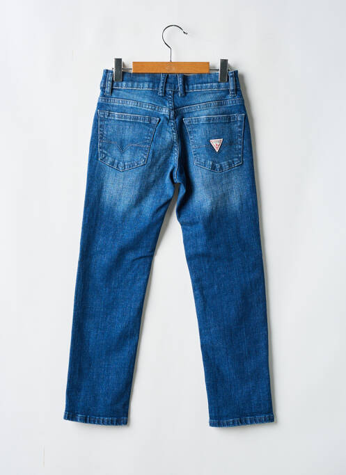 Jeans coupe slim bleu GUESS pour fille