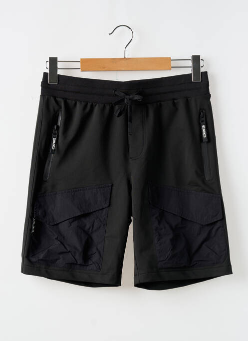 Bermuda noir DOUBLEHOOD pour homme