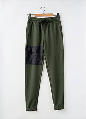 Pantalon droit taille normale taille normale vert HELVETICA homme