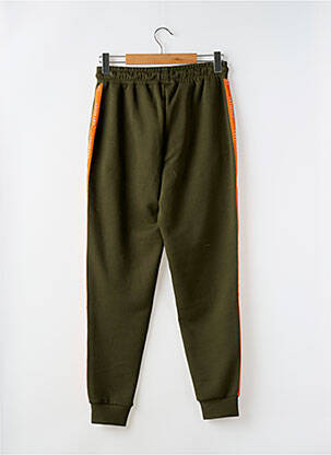 Jogging broderie galons latéraux vert CHABRAND homme