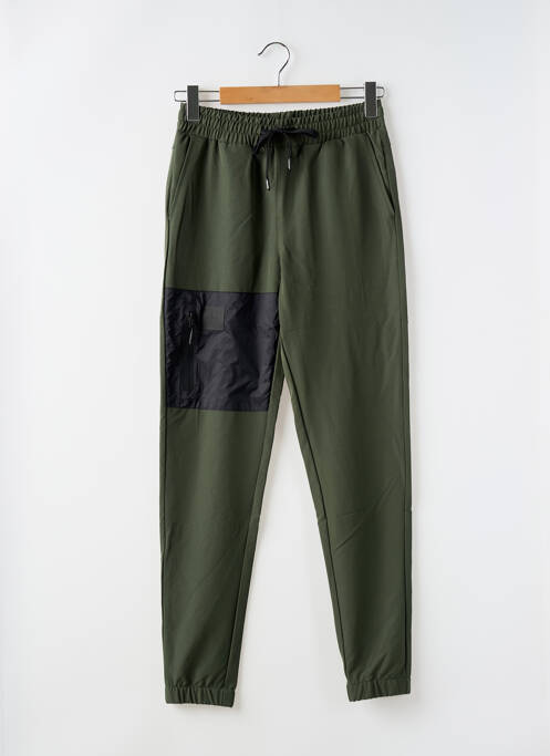 Pantalon droit taille normale taille normale vert HELVETICA homme