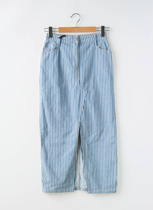 Jupe longue bleu PLEASE pour femme