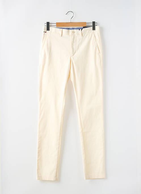 Pantalon chino beige TOMMY HILFIGER pour homme