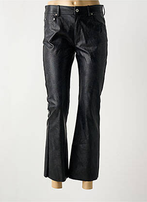 Pantalon 7/8 stretch noir PLEASE femme