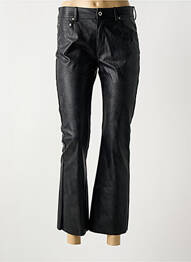 Pantalon 7/8 stretch noir PLEASE femme