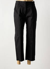 Pantalon chino tissage popeline taille normale noir TOMMY HILFIGER femme