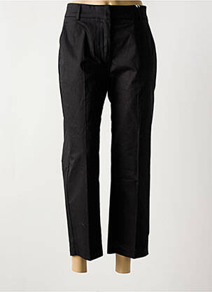 Pantalon chino tissage popeline taille normale noir TOMMY HILFIGER femme