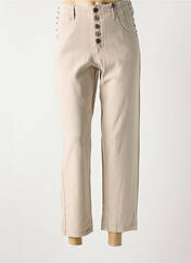 Jeans coupe droite beige FREEMAN T.PORTER pour femme seconde vue