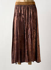 Jupe longue orange PLEASE pour femme seconde vue