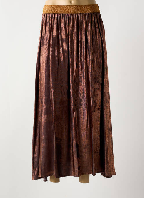 Jupe longue orange PLEASE pour femme