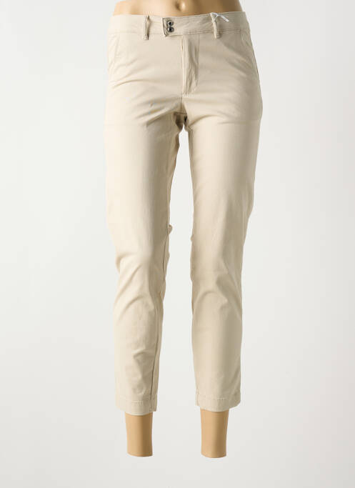 Pantalon chino beige LES P'TITES BOMBES pour femme
