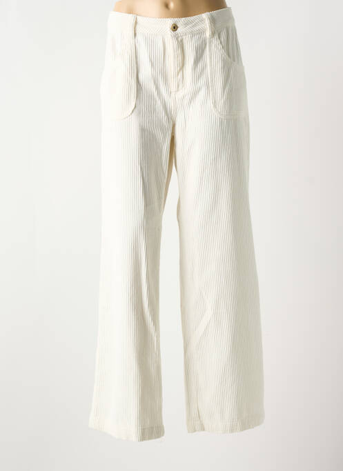 Pantalon large beige LES P'TITES BOMBES pour femme