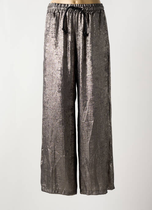 Pantalon large argent PLEASE pour femme