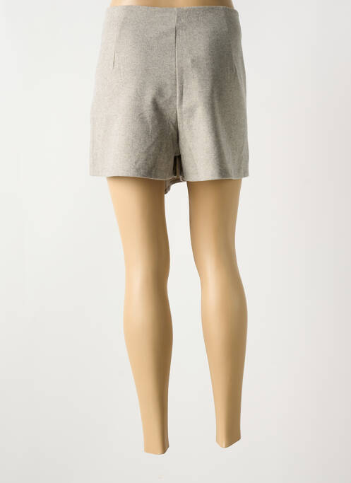 Jupe short gris LES P'TITES BOMBES pour femme