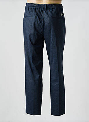 Pantalon chino tissage chiné taille normale bleu LE TEMPS DES CERISES homme