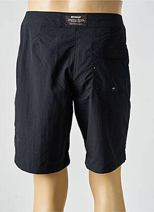 Short de bain recyclé noir ECOALF homme