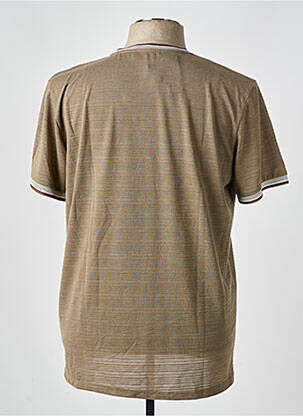 T-shirt coupe cintrée manches courtes marron BENSON & CHERRY homme