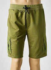 Bermuda vert DOUBLEHOOD pour homme seconde vue
