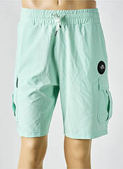 Bermuda vert clair HELVETICA pour homme seconde vue