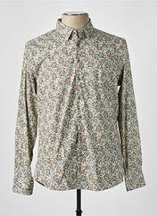 Chemise manches longues beige BENSON & CHERRY pour homme seconde vue