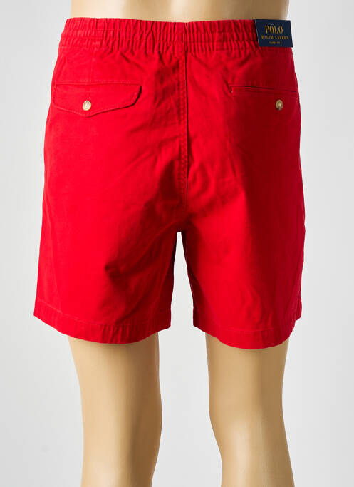 Short tissage popeline taille normale rouge RALPH LAUREN homme