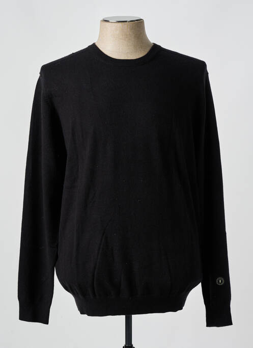 Pull noir LE TEMPS DES CERISES pour homme