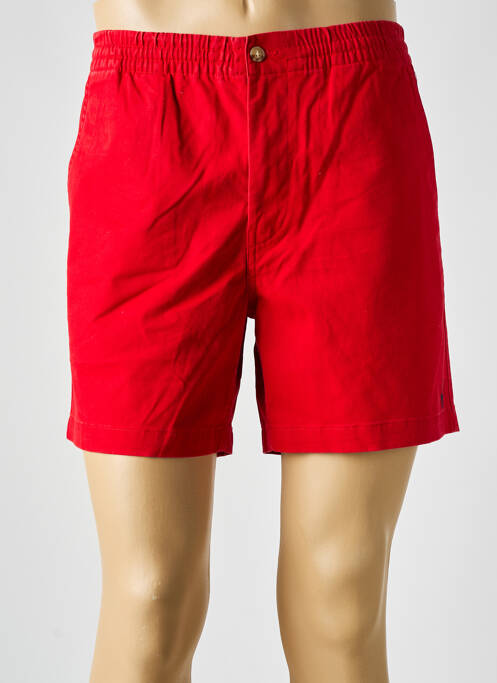 Short rouge RALPH LAUREN pour homme
