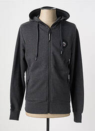 Veste casual resserrée sur le bas gris HELVETICA homme