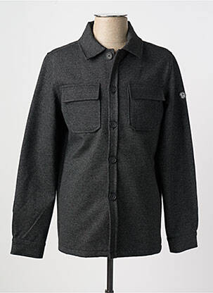 Veste casual fermeture boutonnée sur le devant noir BENSON & CHERRY homme
