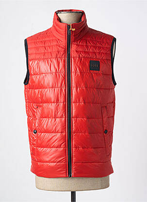 Doudoune poches sans capuche rouge HUGO BOSS homme