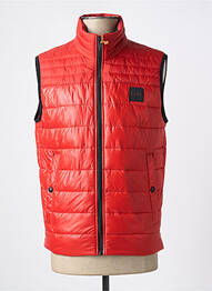 Doudoune poches sans capuche rouge HUGO BOSS homme
