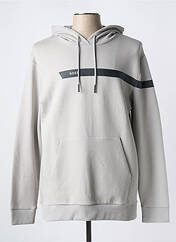 Sweat-shirt à capuche gris HUGO BOSS pour homme seconde vue
