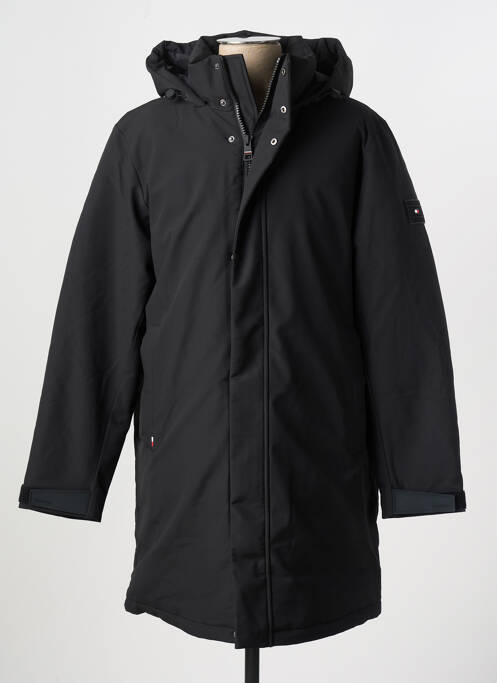 Parka noir TOMMY HILFIGER pour homme