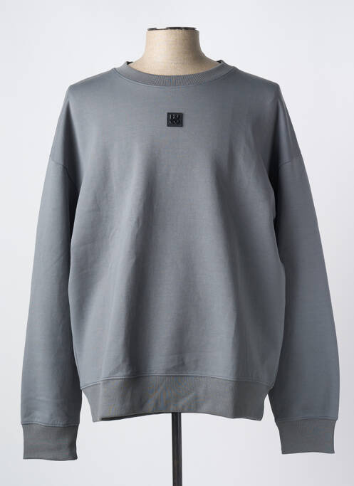 Pull gris HUGO pour homme
