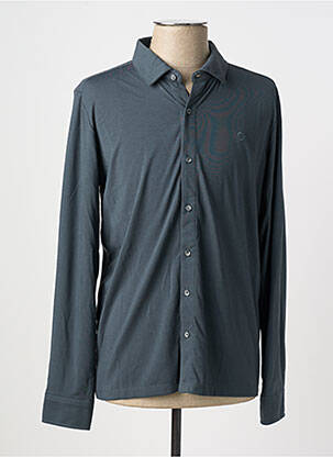 Chemise manches longues manches longues gris BENSON & CHERRY homme