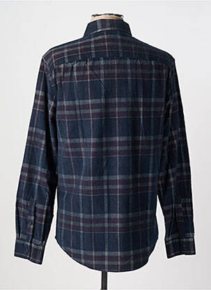 Chemise manches longues manches longues bleu ARMANI EXCHANGE homme