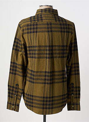 Chemise manches longues manches longues vert TIMBERLAND homme