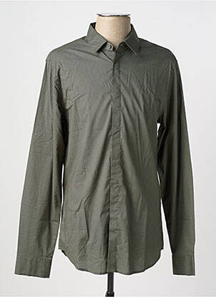 Chemise manches longues manches longues vert ARMANI EXCHANGE homme