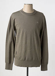 Pull stretch manches longues vert G STAR homme
