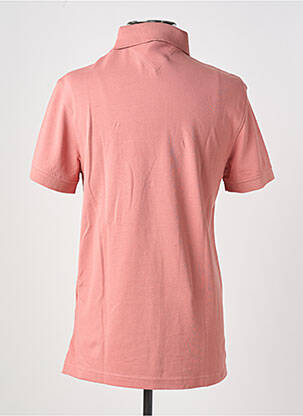 Polo stretch manches courtes rose TOMMY HILFIGER homme