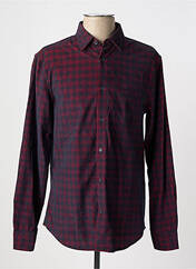 Chemise manches longues rouge ARMANI EXCHANGE pour homme seconde vue
