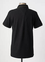 Polo noir BENSON & CHERRY pour homme seconde vue