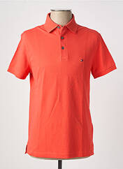 Polo orange TOMMY HILFIGER pour homme seconde vue