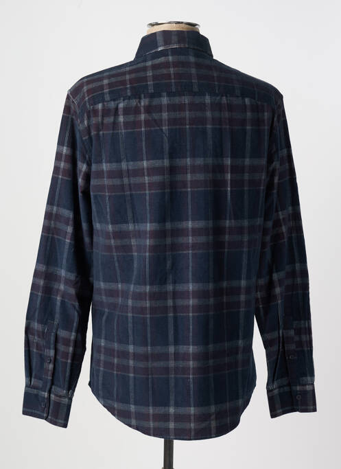 Chemise manches longues bleu ARMANI EXCHANGE pour homme