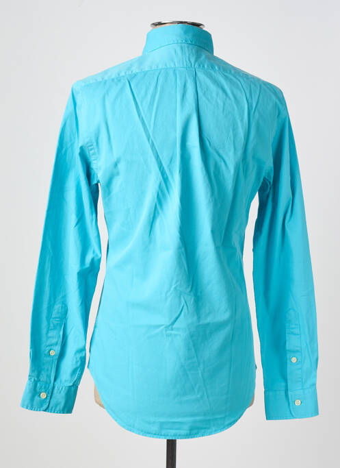 Chemise manches longues bleu RALPH LAUREN pour homme