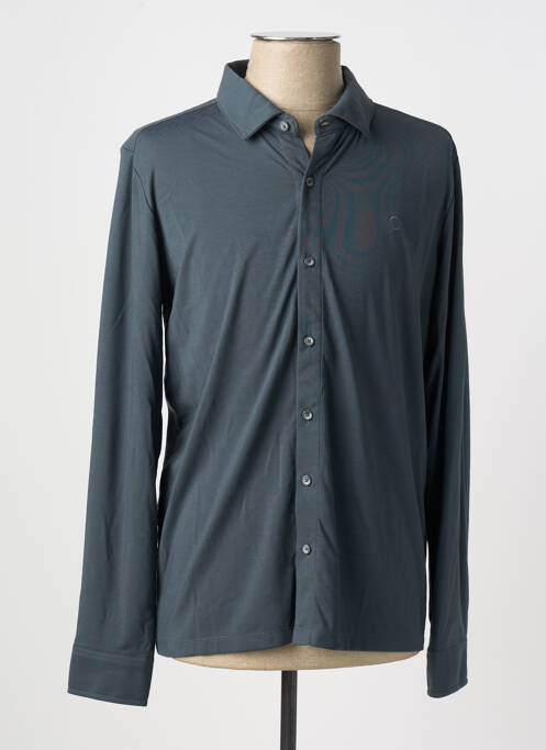 Chemise manches longues gris BENSON & CHERRY pour homme