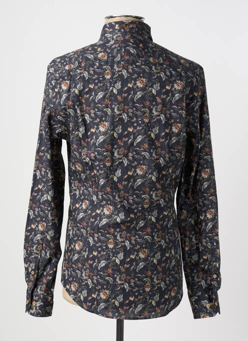 Chemise manches longues gris BENSON & CHERRY pour homme