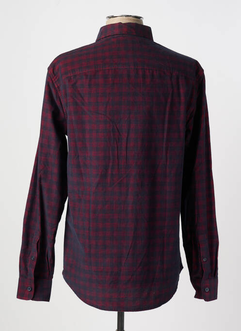 Chemise manches longues rouge ARMANI EXCHANGE pour homme