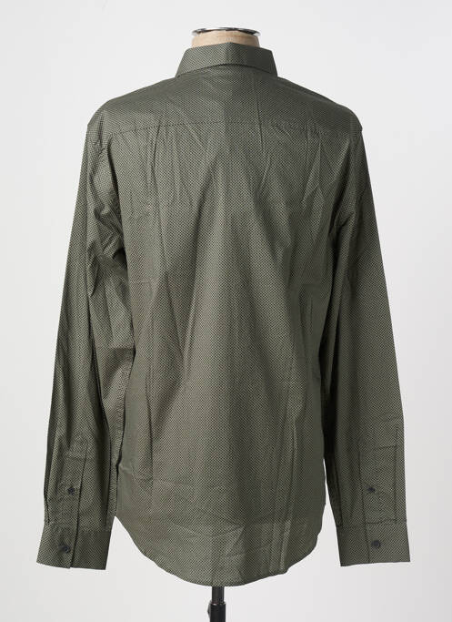 Chemise manches longues vert ARMANI EXCHANGE pour homme